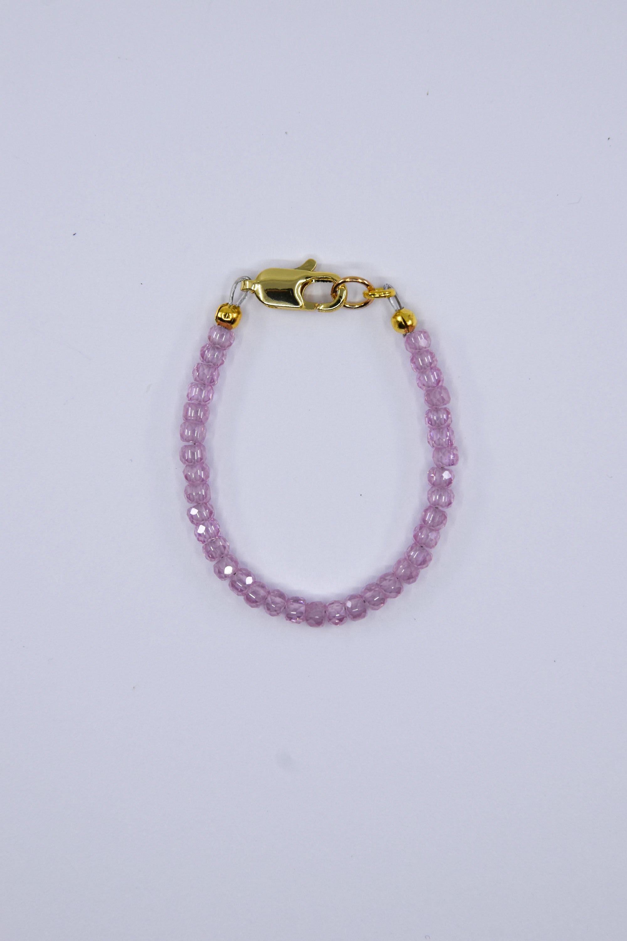 Cubic Zirconia Pink Glass