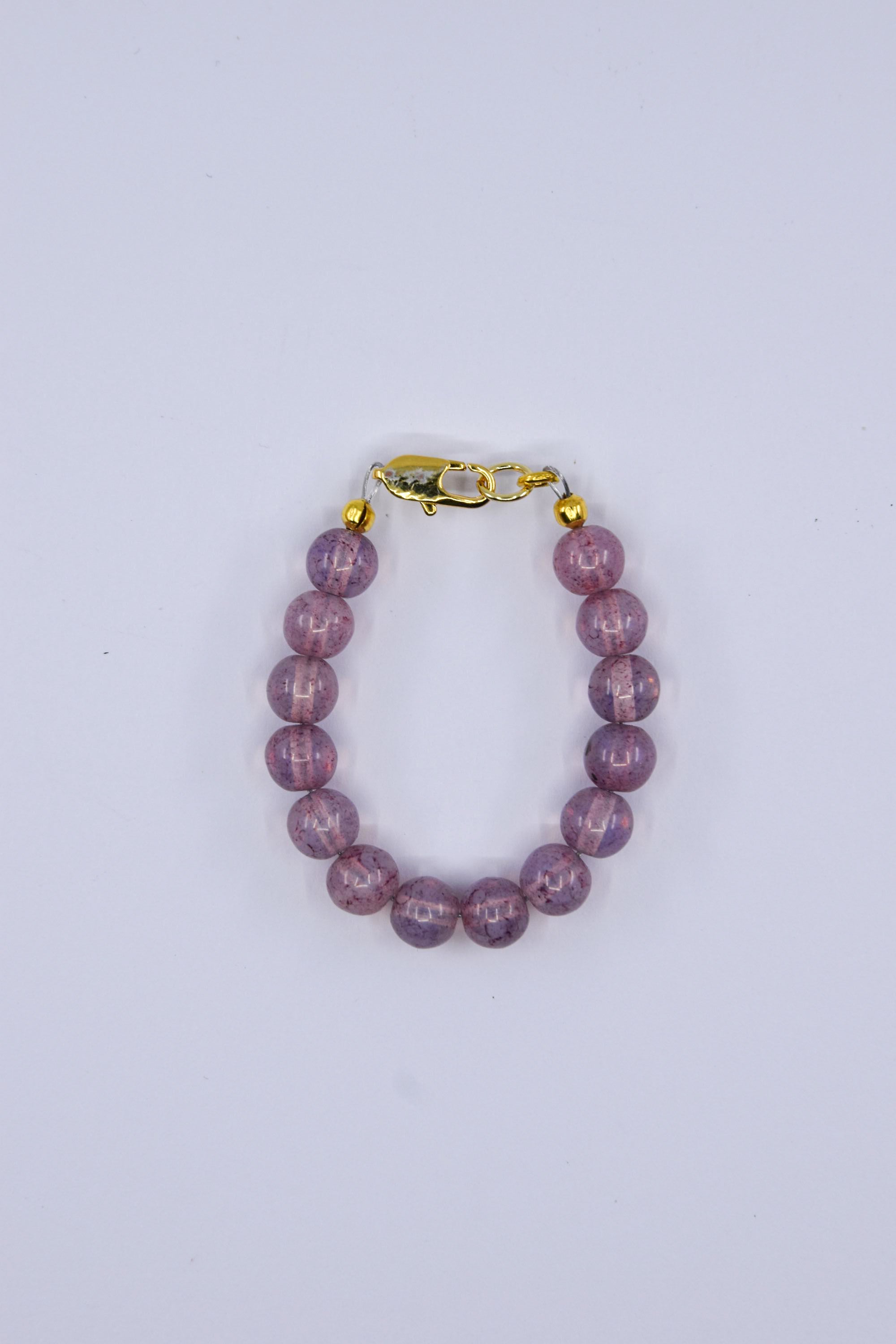 Milky Pink Dusty Rose Glass