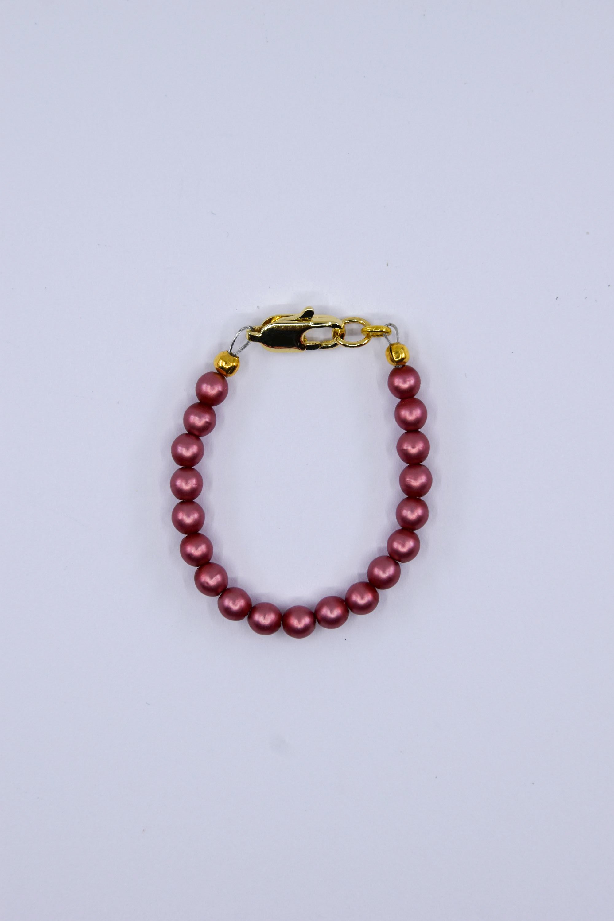 Matte Dusty Rose Preciosa Pearls
