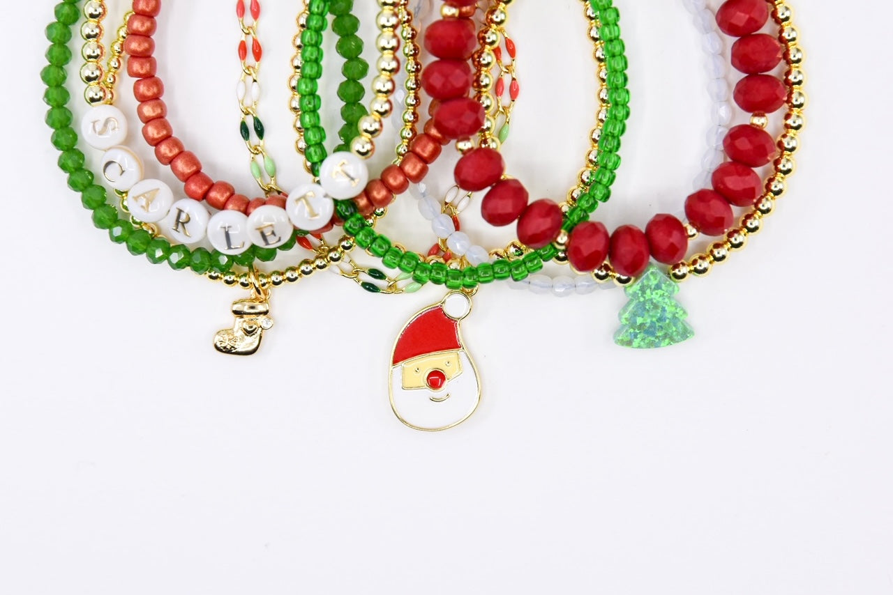 Christmas Cheer Enamel Chain