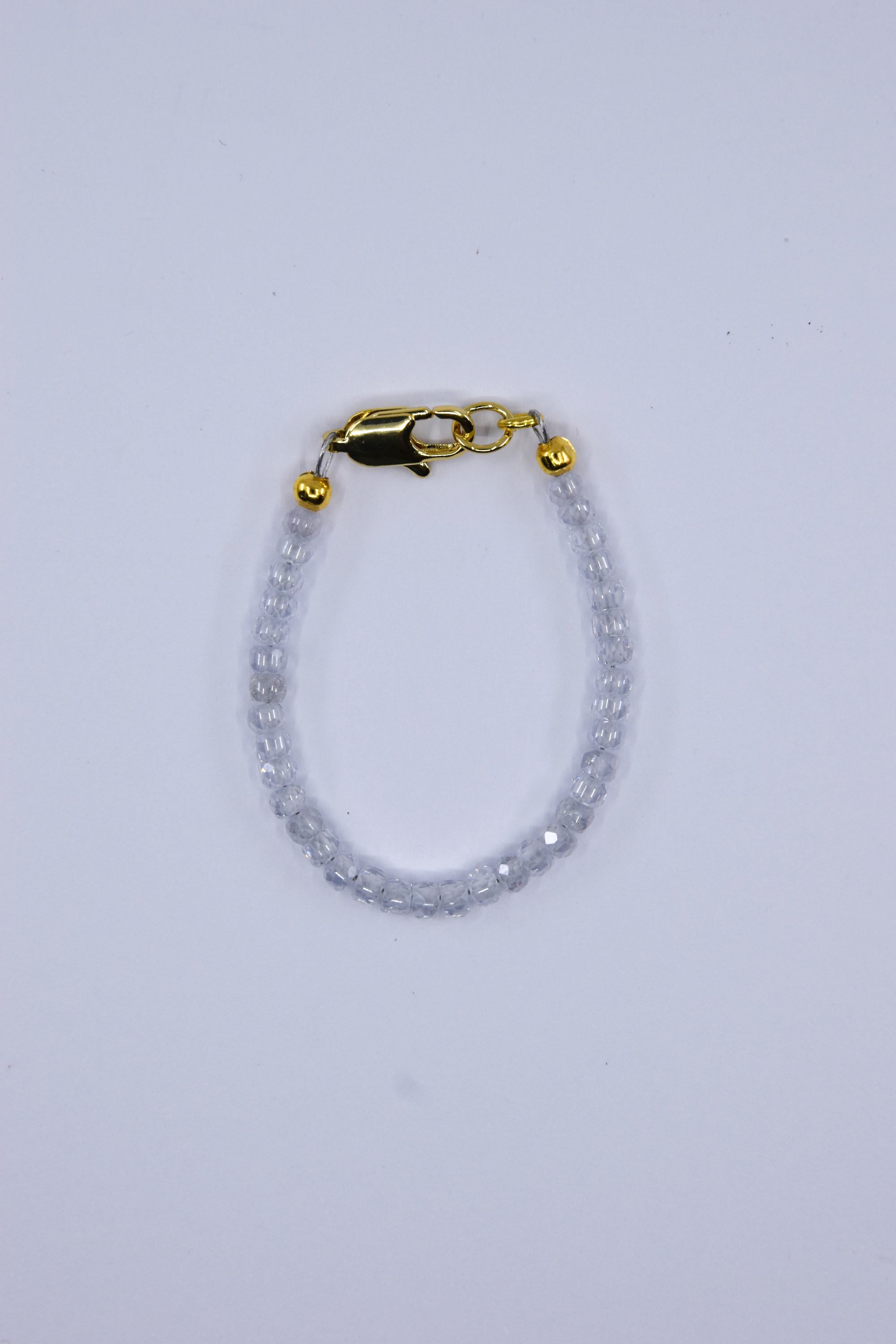 White Cubic Zirconia Glass