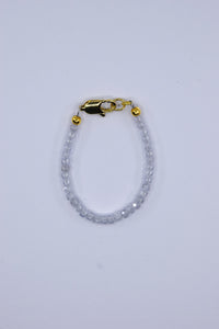 White Cubic Zirconia Glass