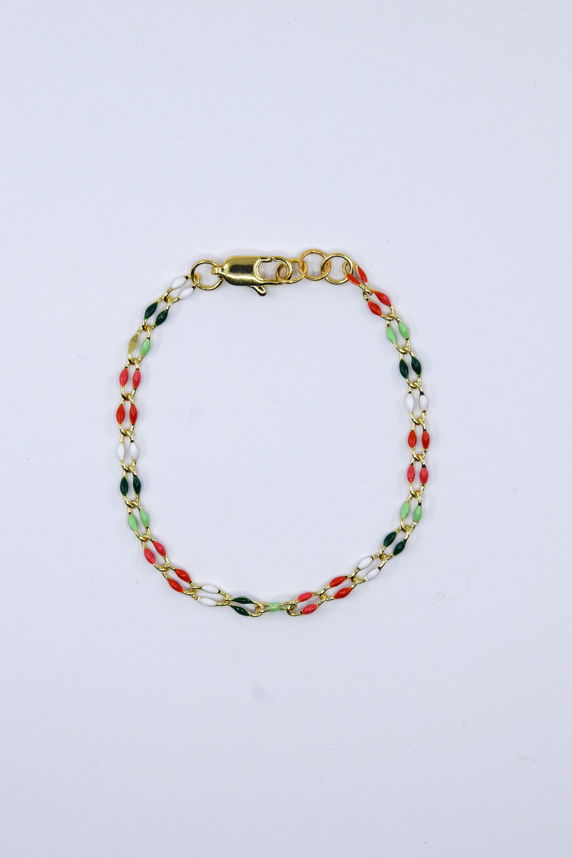 Christmas Cheer Enamel Chain