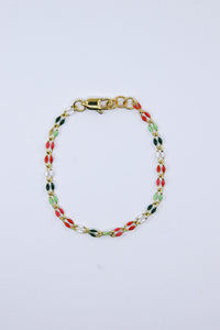 Christmas Cheer Enamel Chain