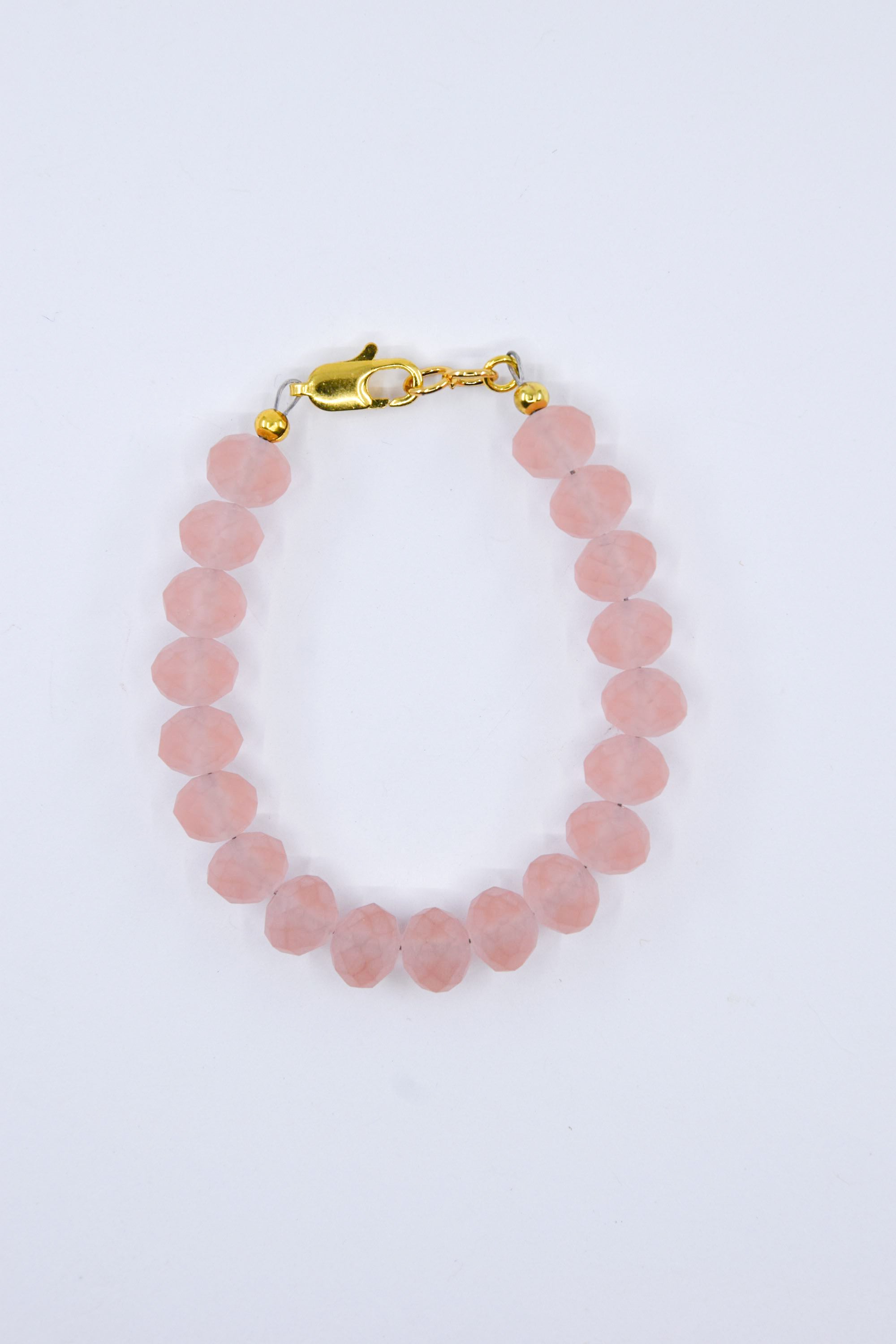 Matte Light Pink Crystal Glass