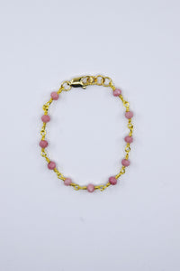 Pink Jade Stone Chain