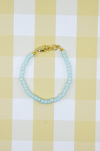 Milky Seafoam Green Dainty Glass