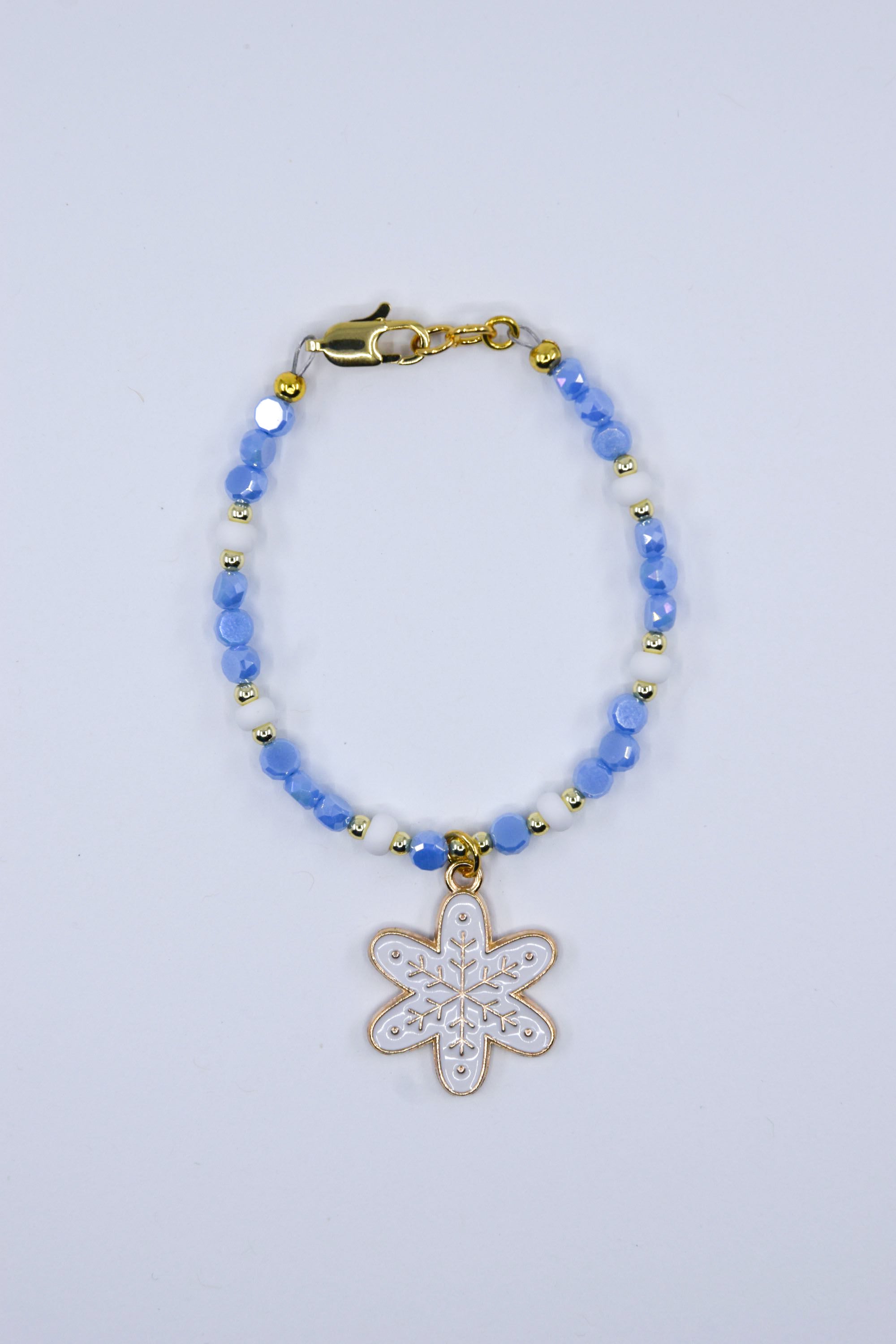 Winder Wonderland Snowflake Charm Bracelet