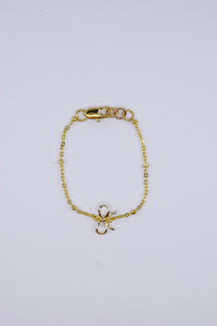 Gold Filled Bow Chain Bracelet