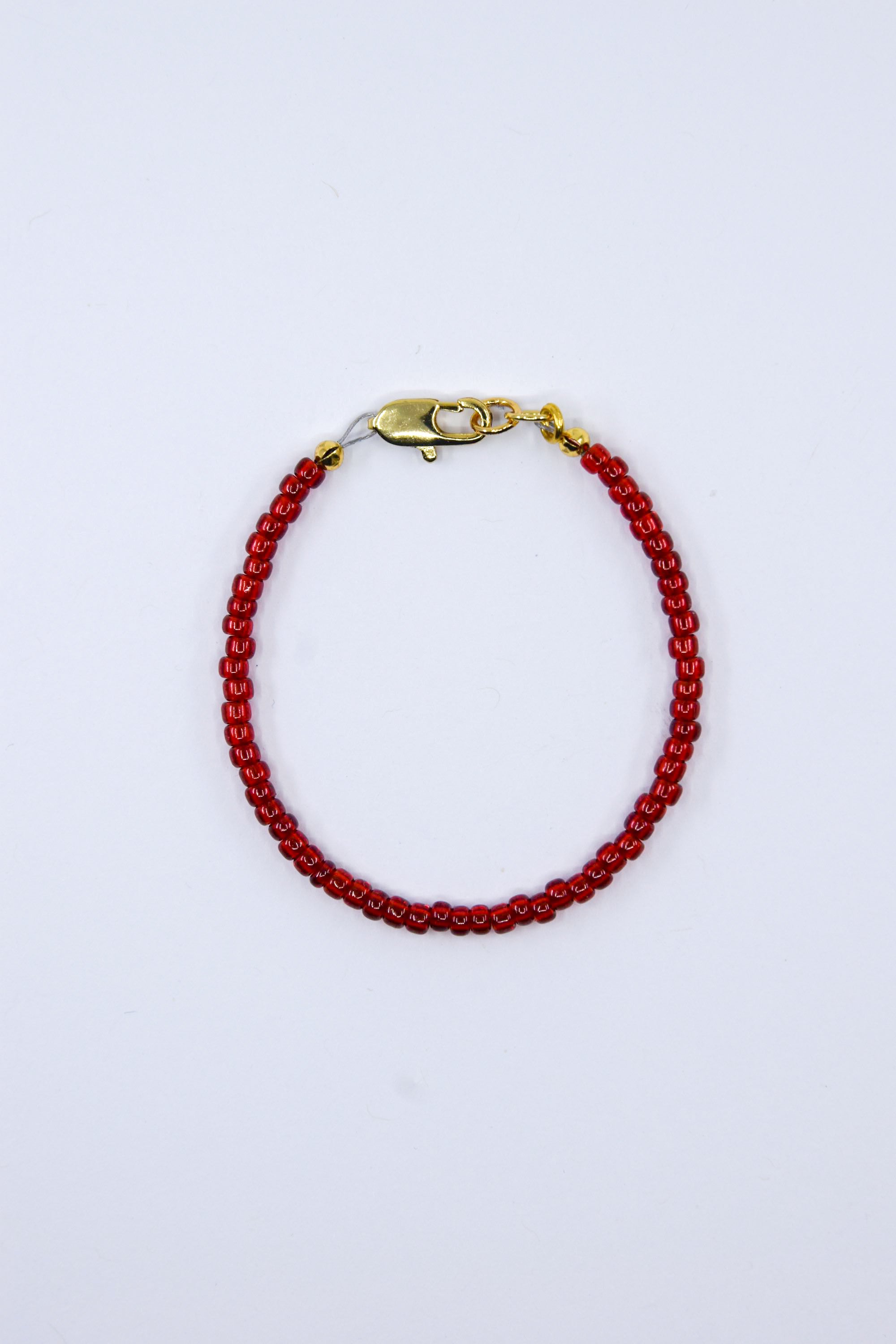 Gold Garnet Luster Dainty Glass