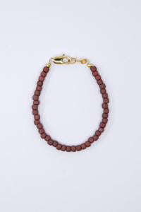 Matte Mahogany Dainty Glass