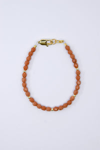 Terracotta Czech Glass