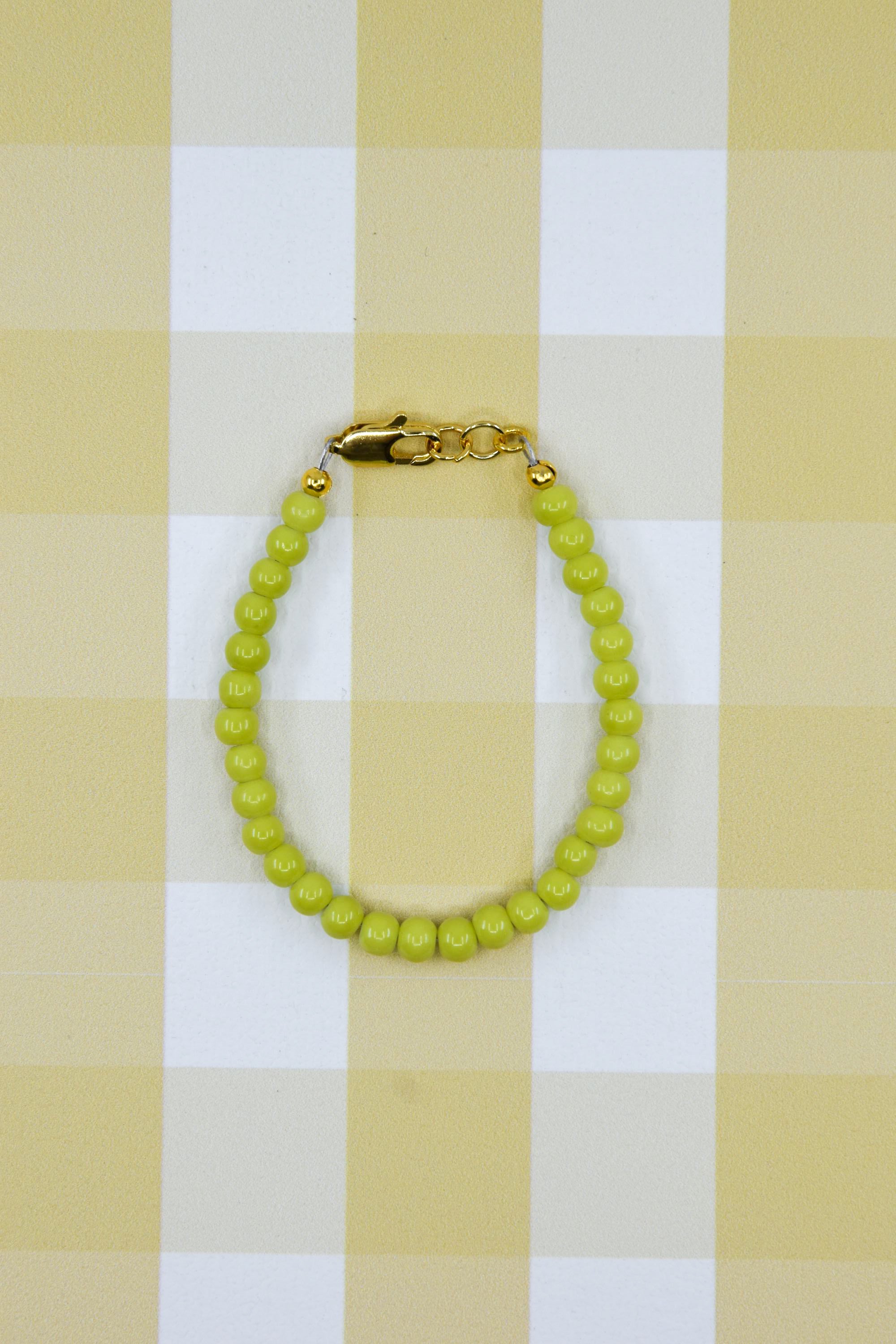 Spring Green Czech Glass