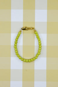 Spring Green Czech Glass