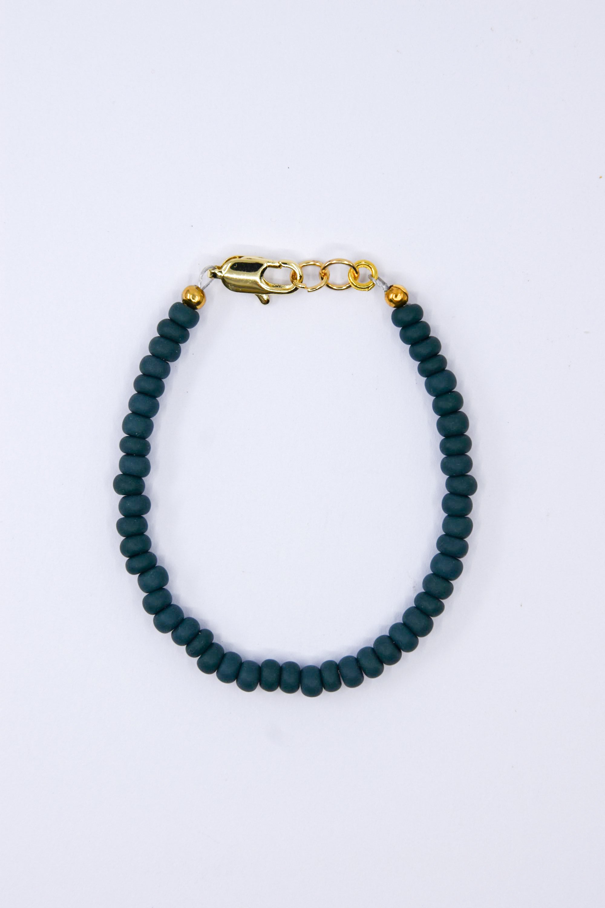 Matte Dark Green Dainty Glass