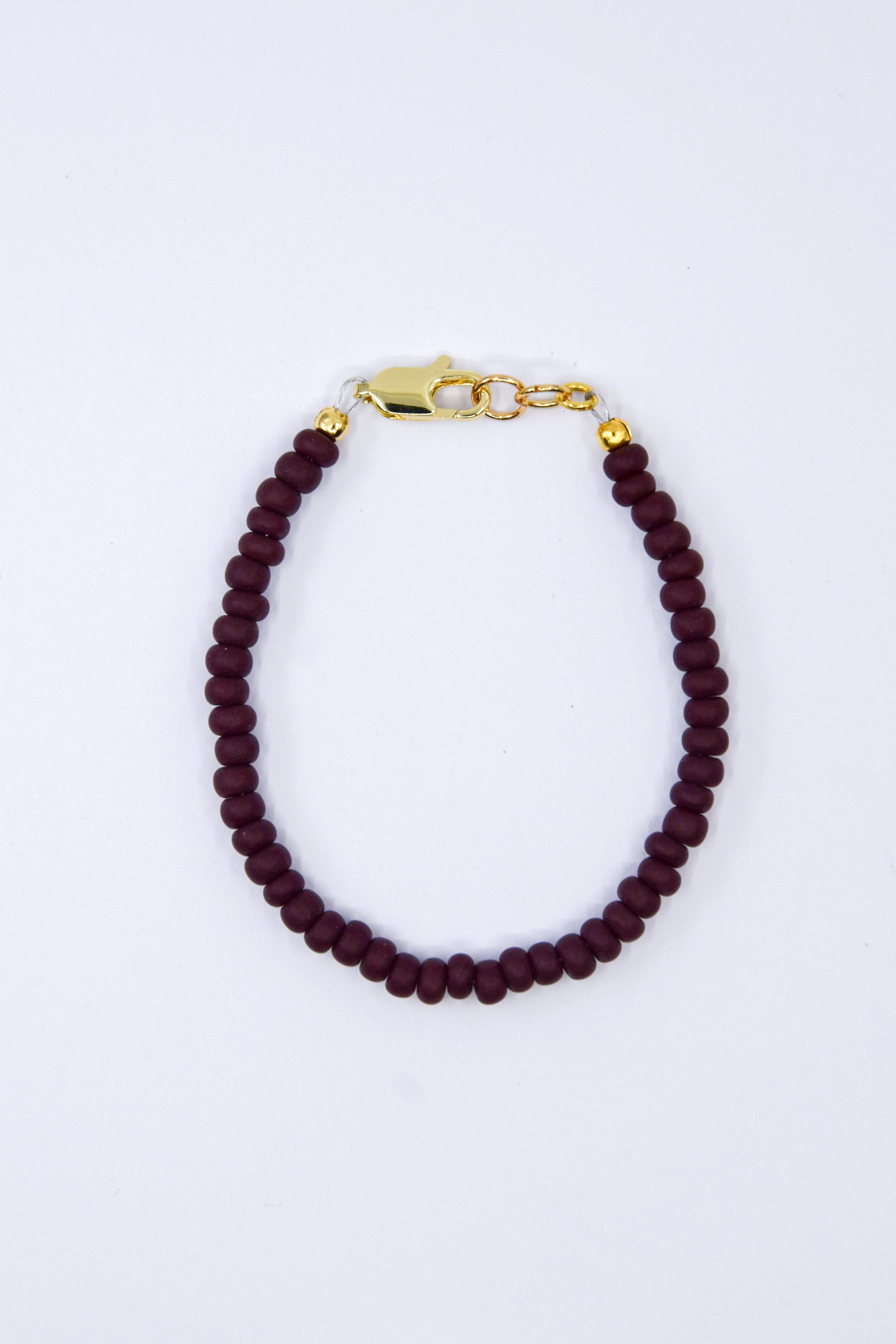 Dark Burgundy Dainty Glass