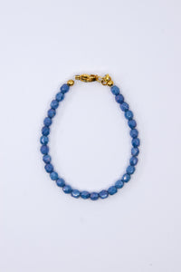 Denim Blue Czech Glass