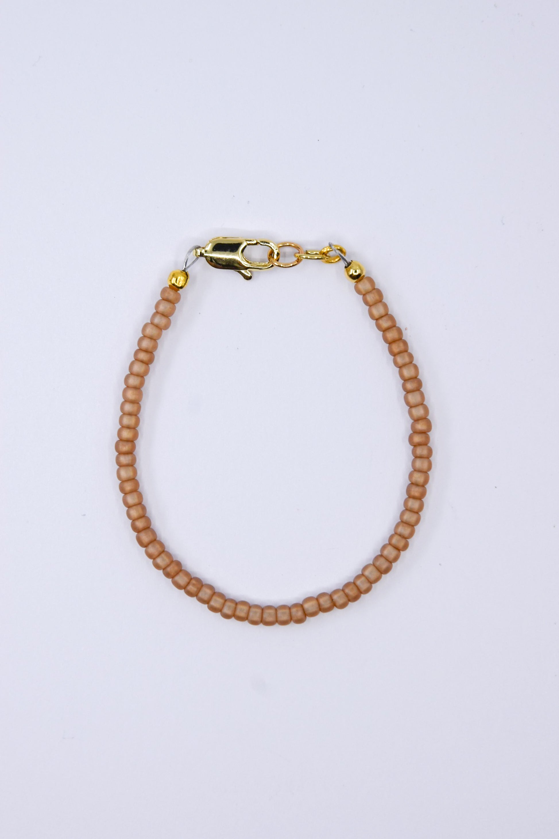 Matte Caramel Dainty Glass