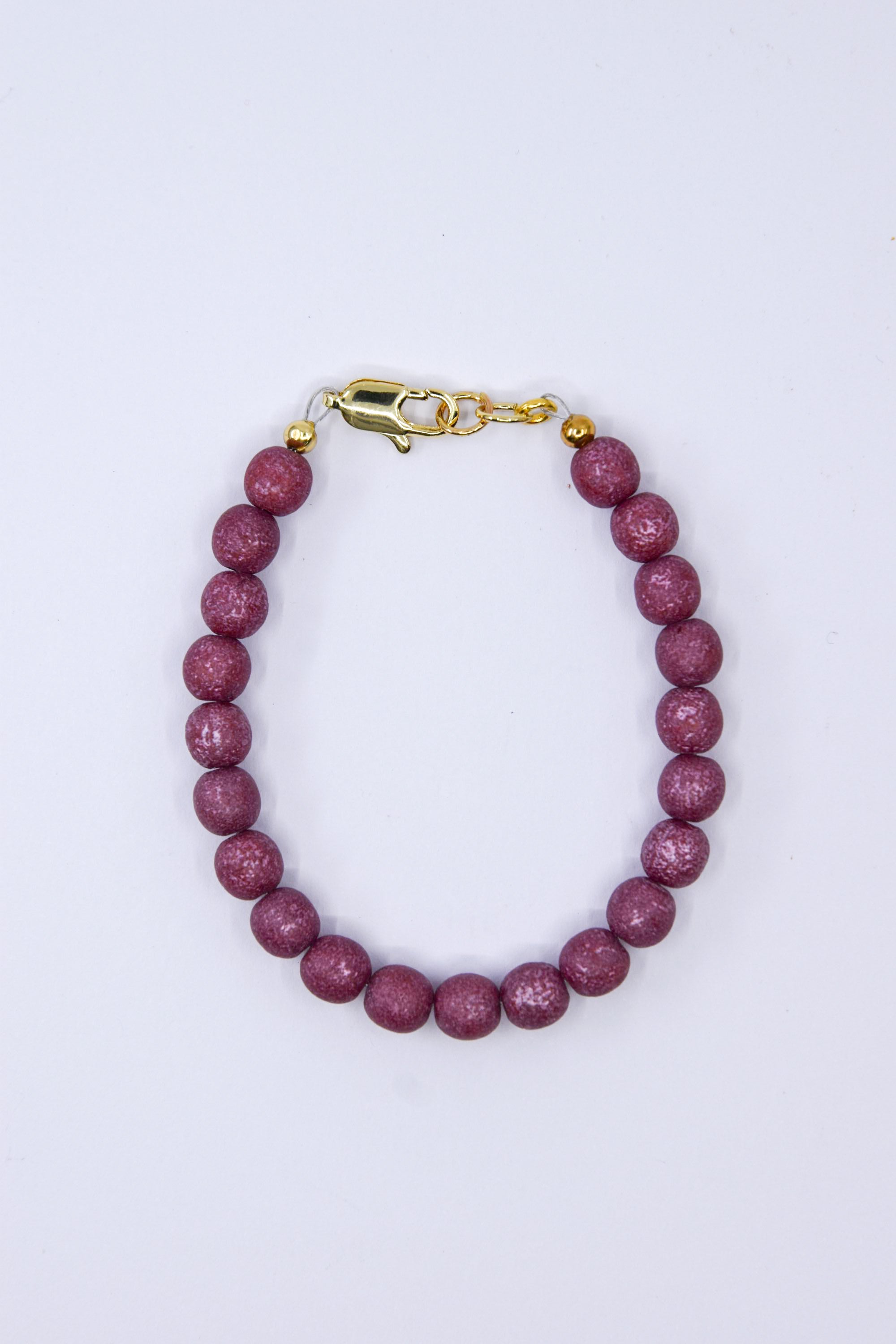 Plum Czech Glass