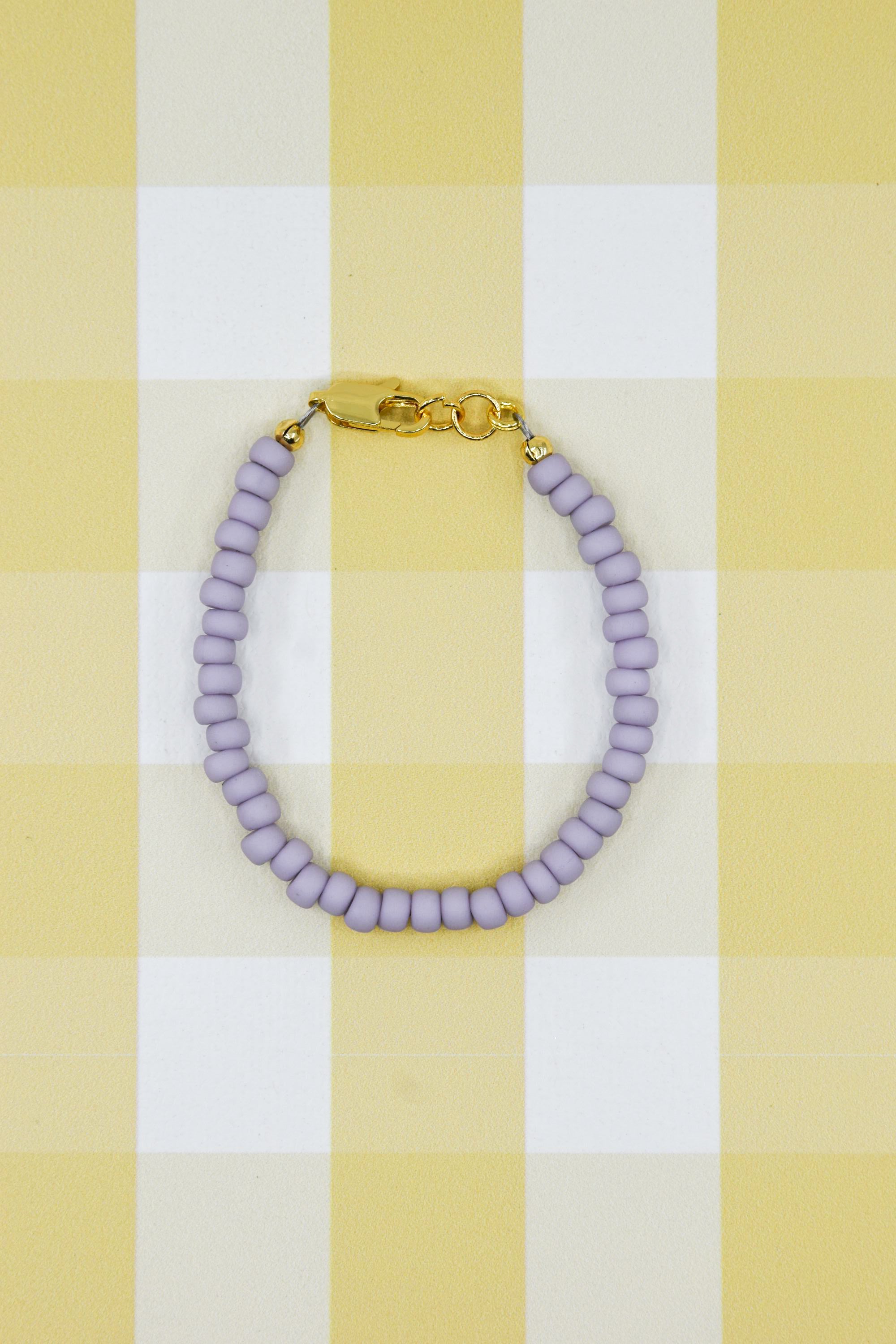 Matte Light Mauve Dainty Glass