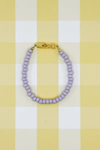 Matte Light Mauve Dainty Glass