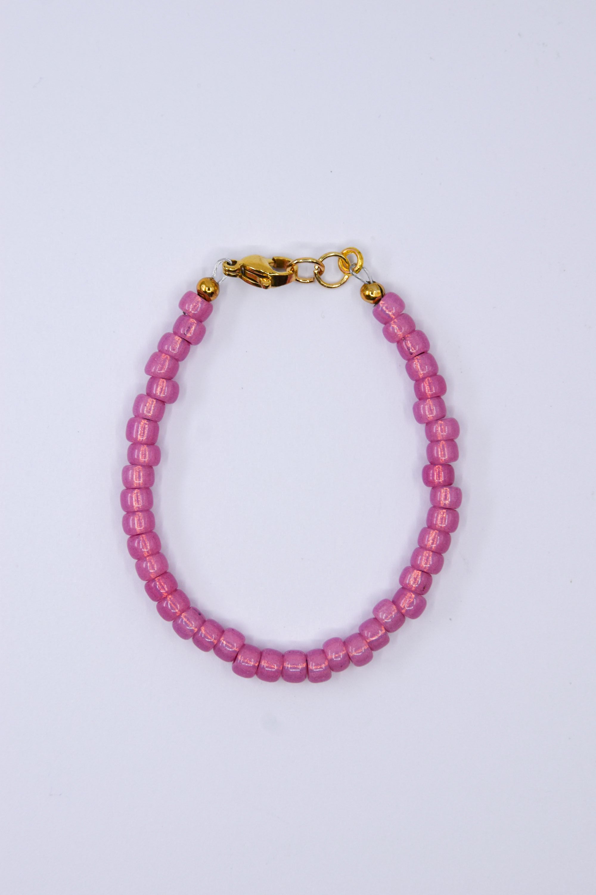 Milky Dark Rose Dainty Glass