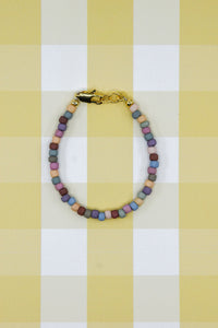 Boho Pastel Rainbow Dainty Glass