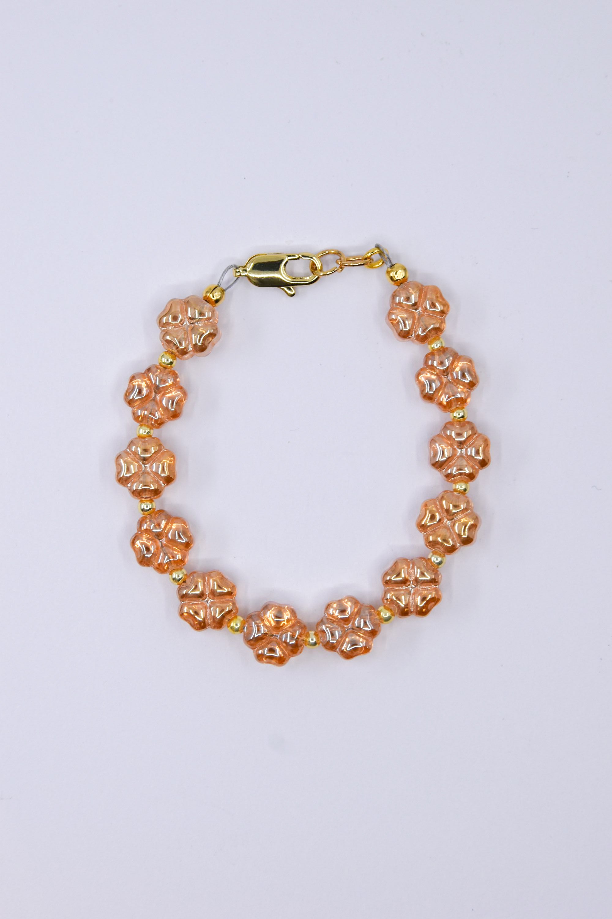 Amber Glass Floral