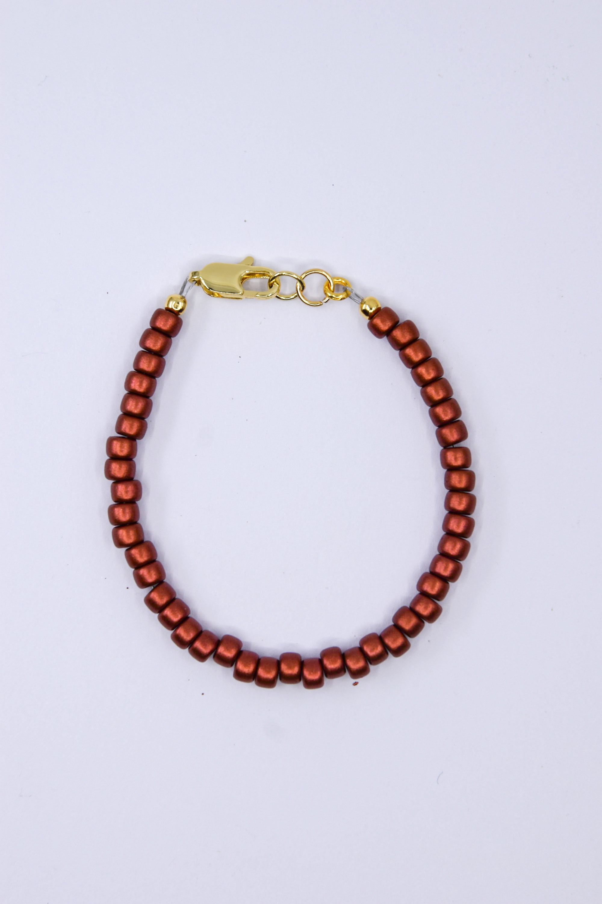 Bronze Fire Dainty Glass