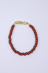Bronze Fire Dainty Glass