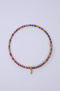 Fall Fest Bangle with Dainty Leaf Charm