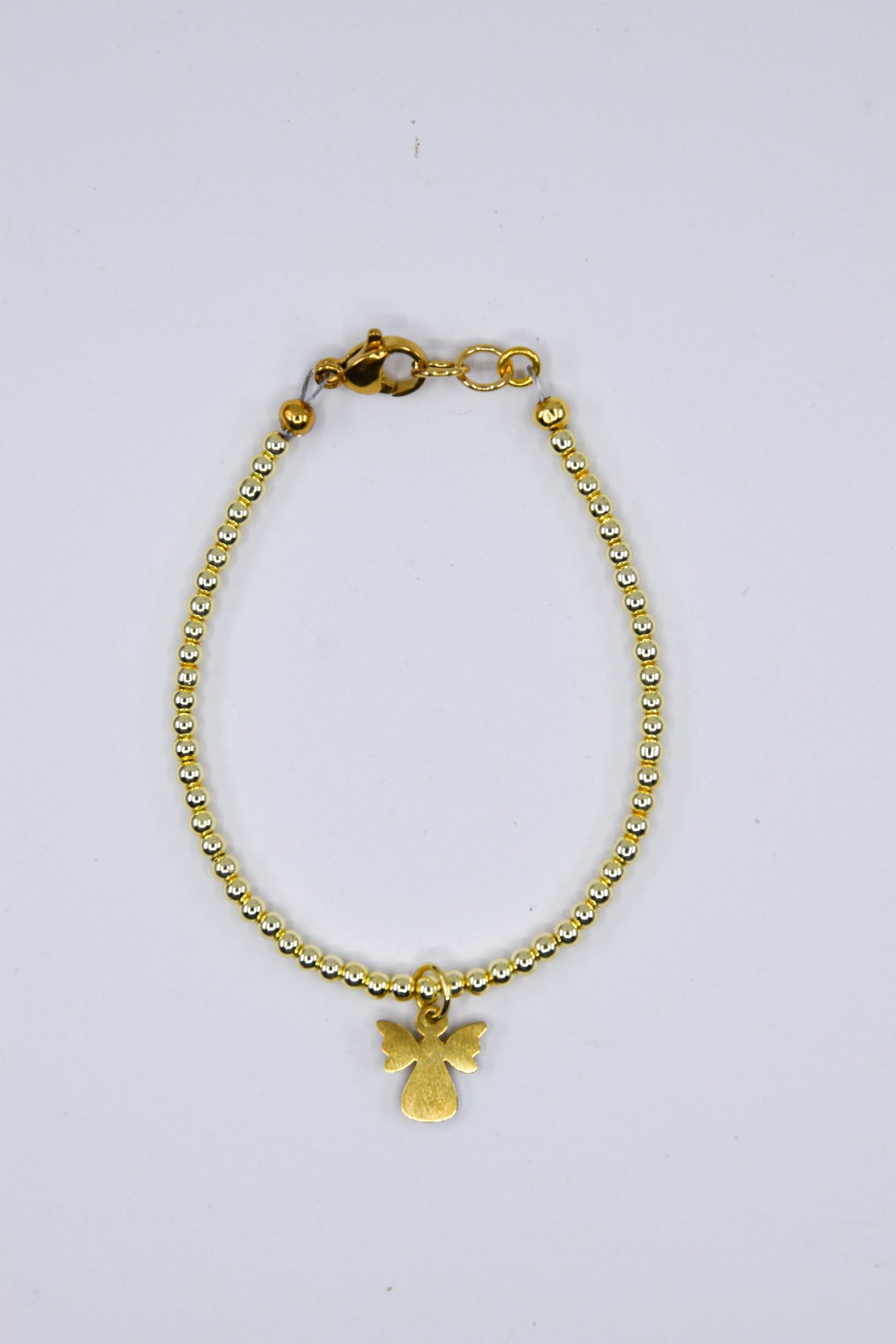 Gold Angel Charm Bracelet