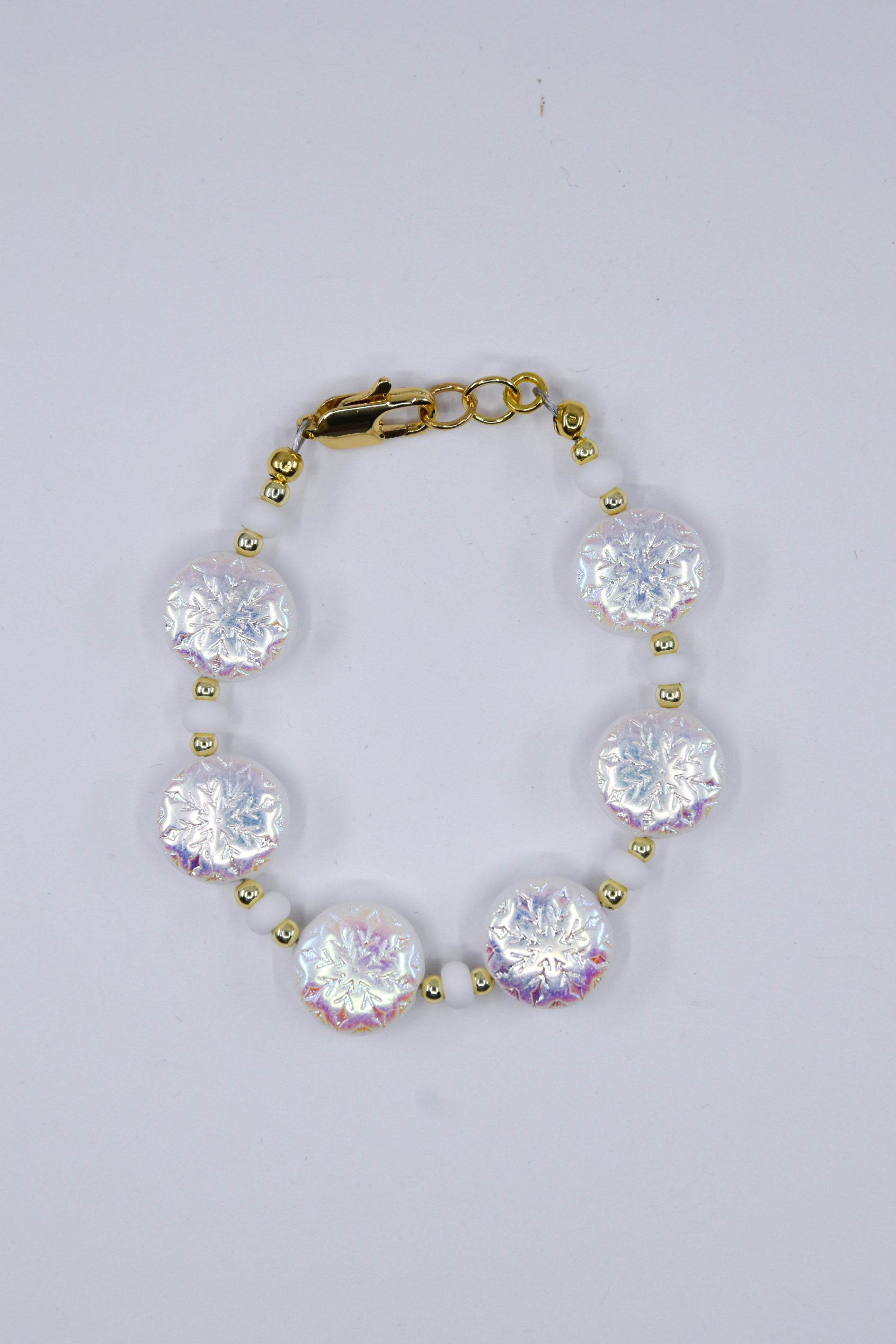 OG Snowflake Czech Glass