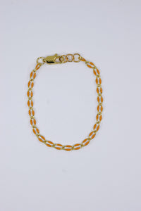 Mustard Enamel Chain