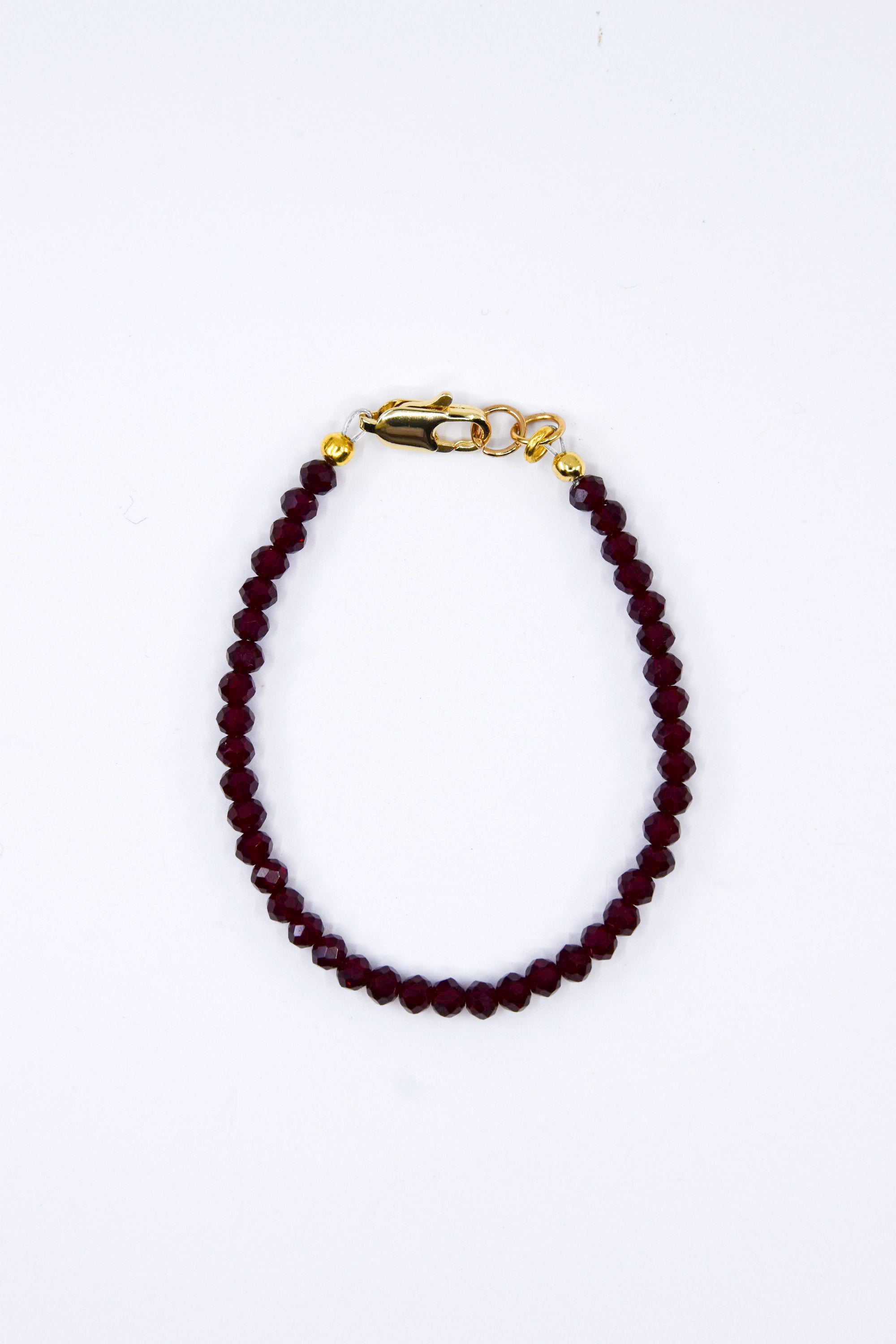 Deep Red Crystal Glass