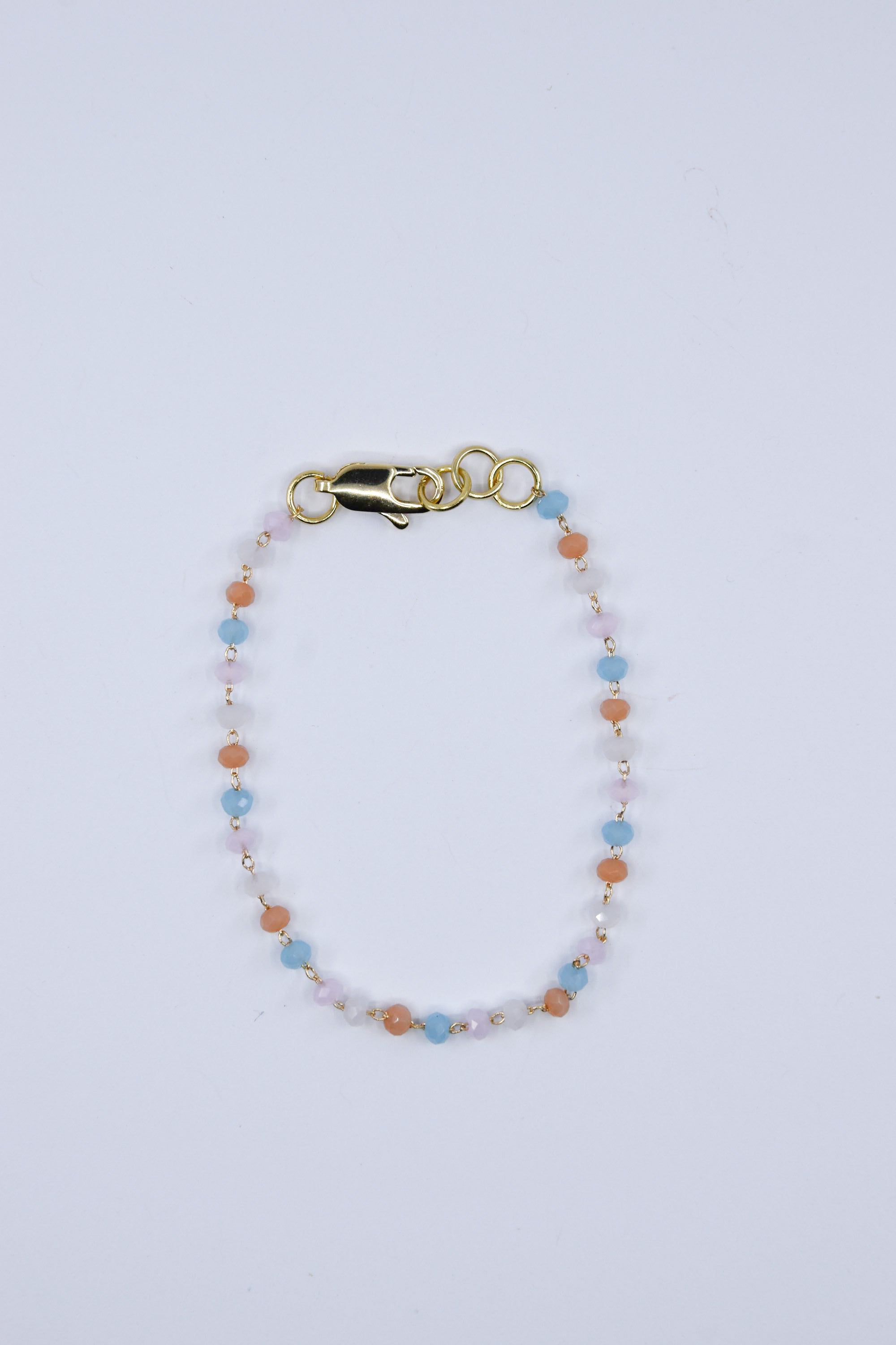 Pastel Harvest Crystal Glass Chain
