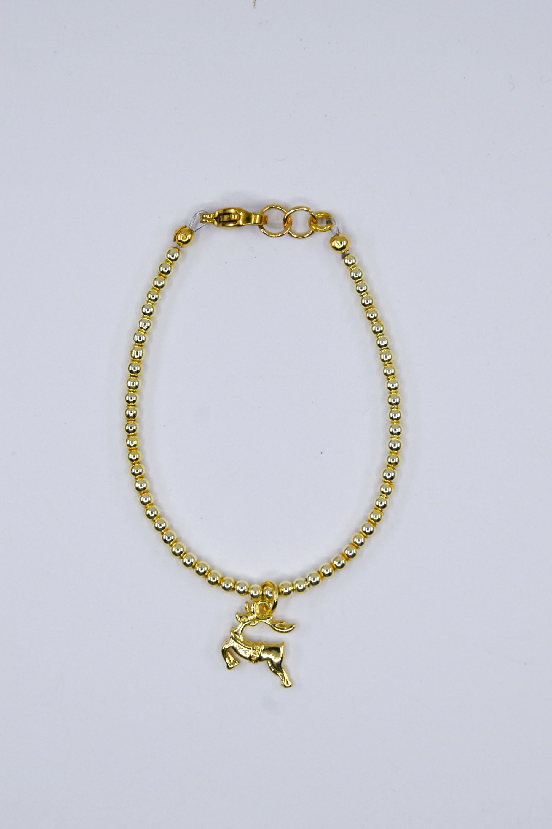 Reindeer Charm Bracelet