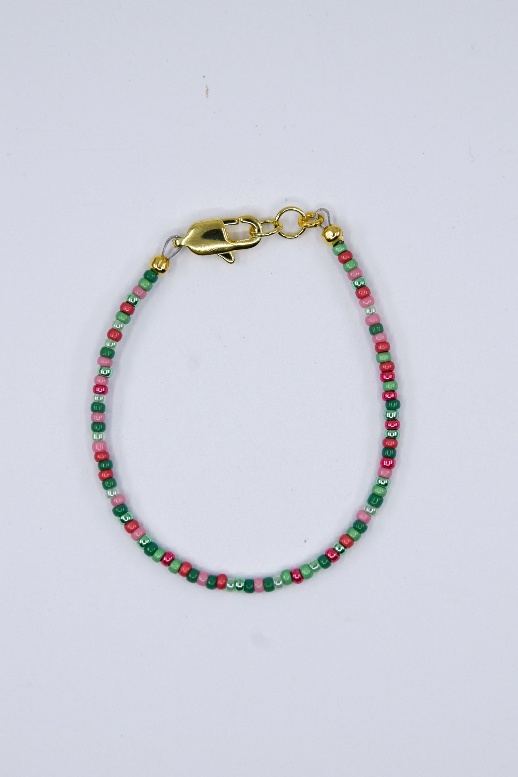 Pink Christmas Dainty Glass Mix