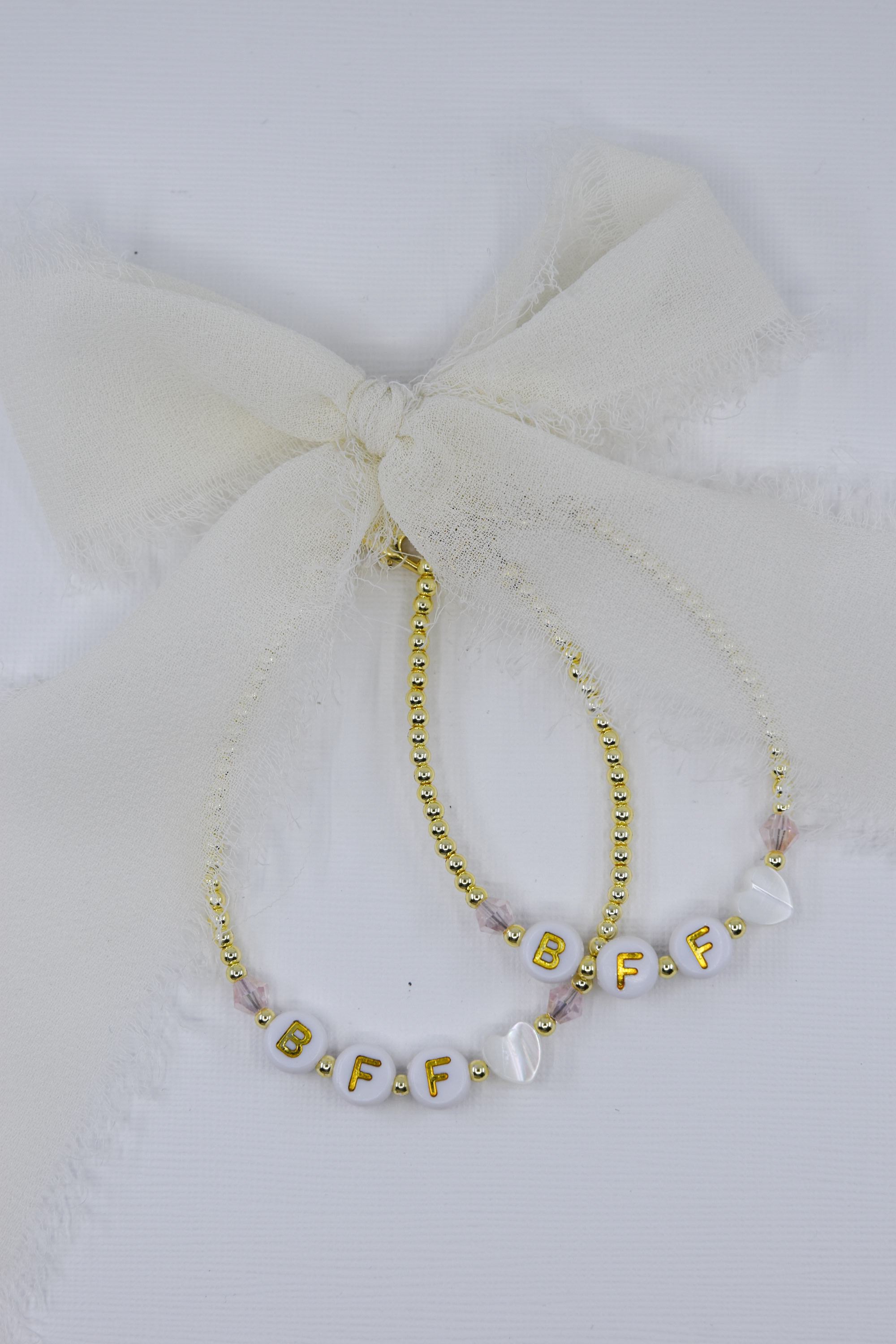 BFF with Pearl Heart Bracelet