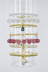 Rainbow Clear Dainty Glass