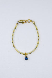 Tear Drop Birthstone Bracedlet