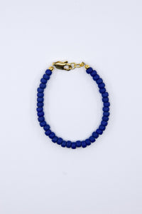 Matte Cobalt Luster Dainty Glass