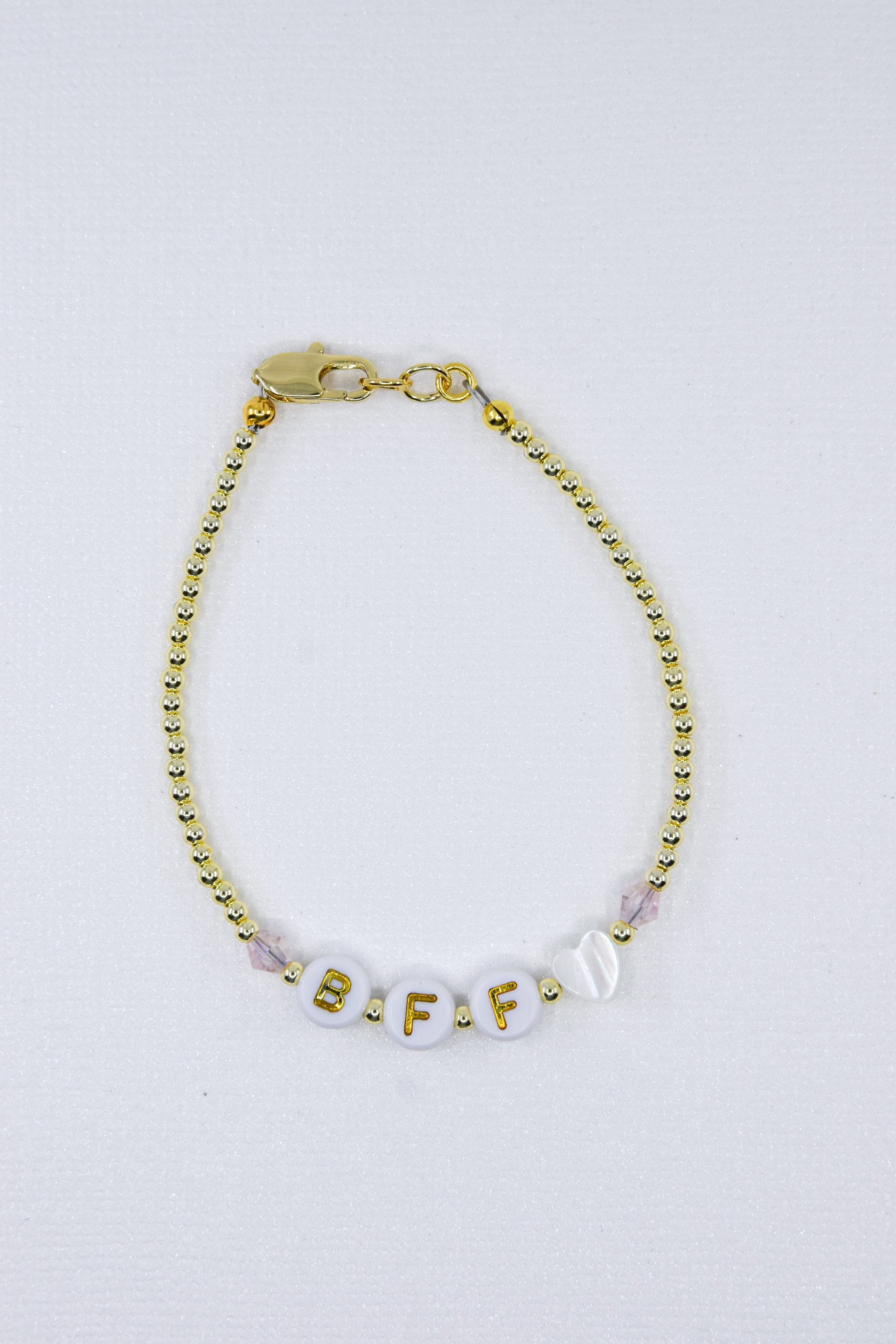 BFF with Pearl Heart Bracelet