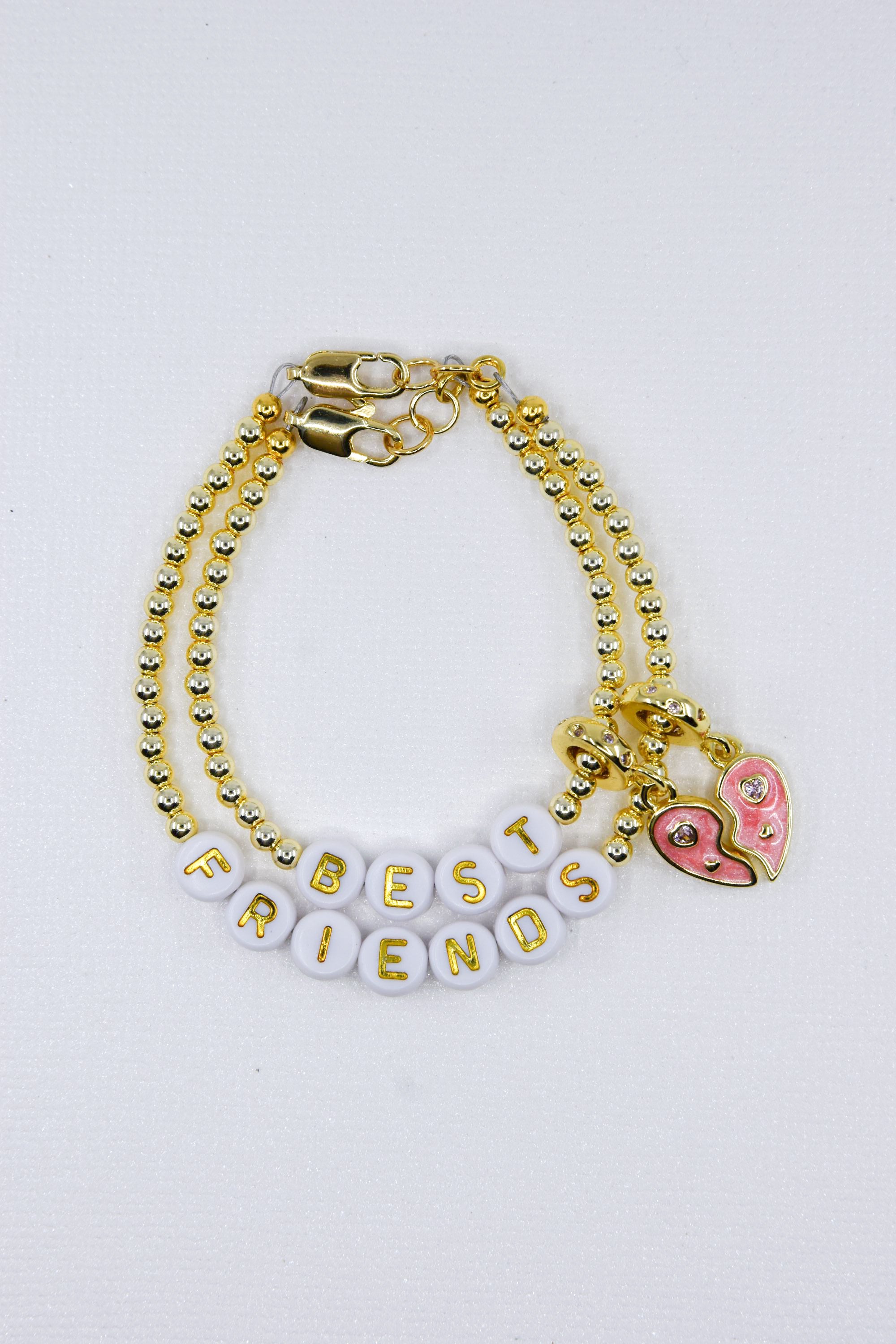 Best Friends with Split Heart Charm - SET