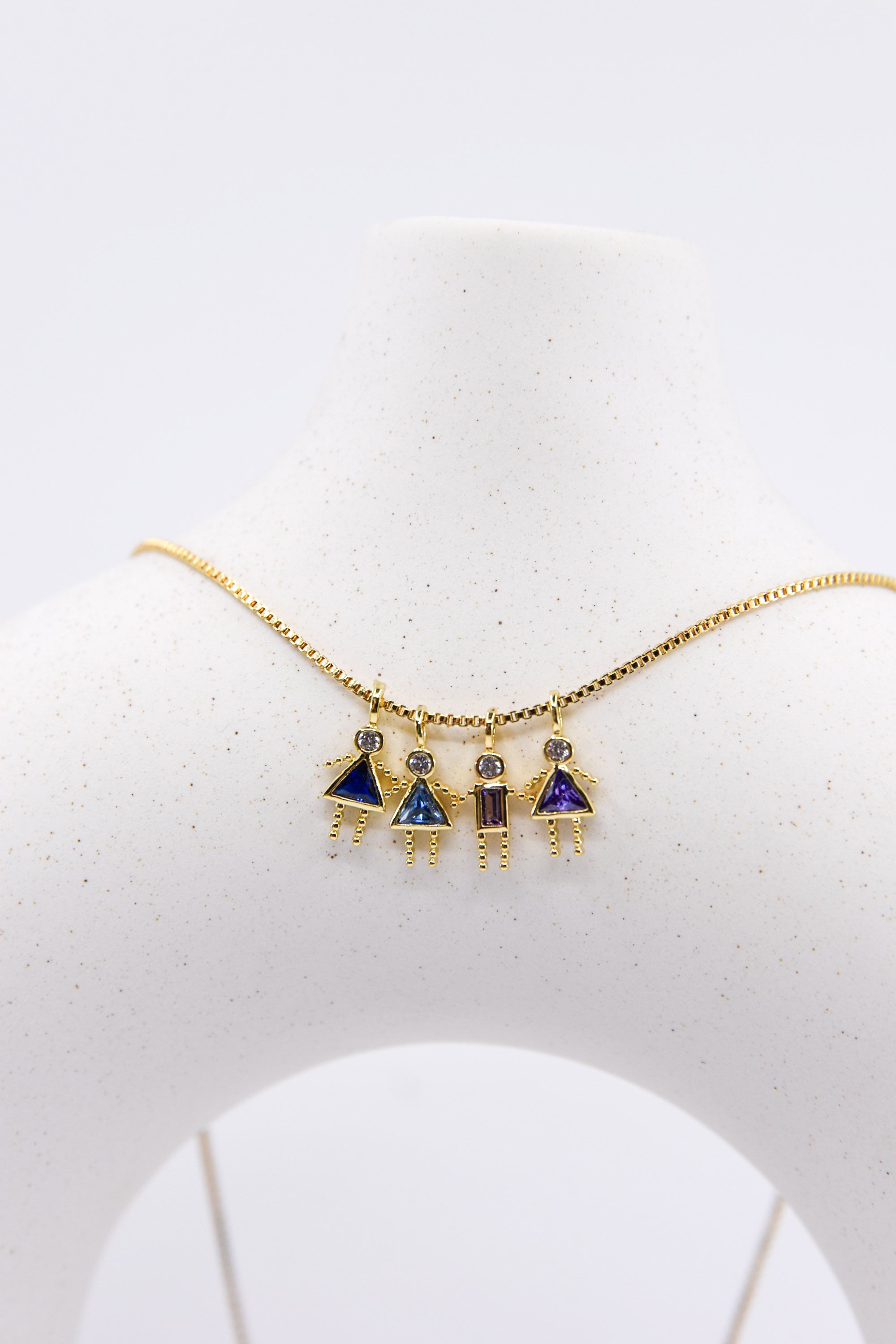 Birthstone Child Necklace