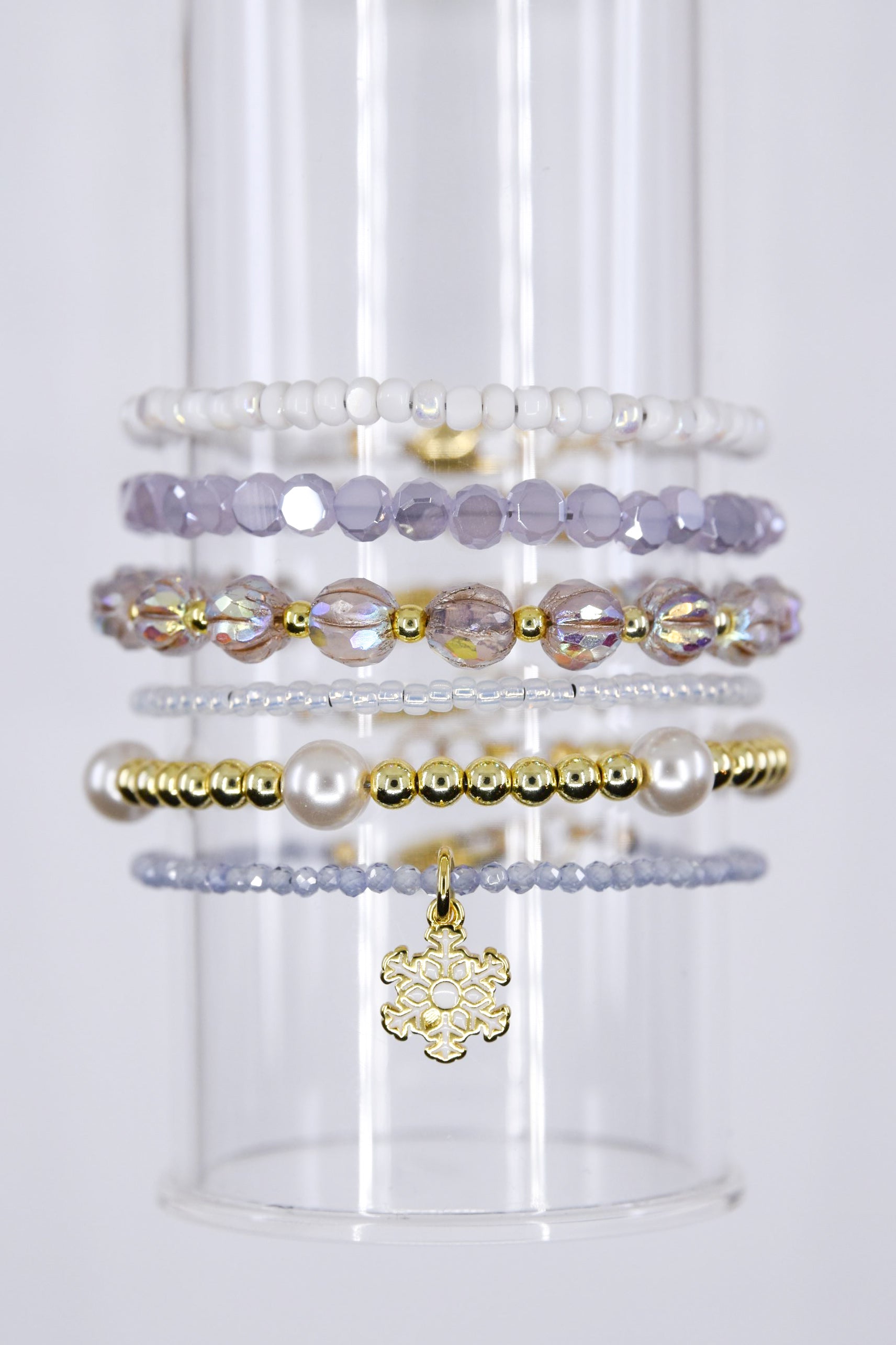 Holiday Glam Czech Glass