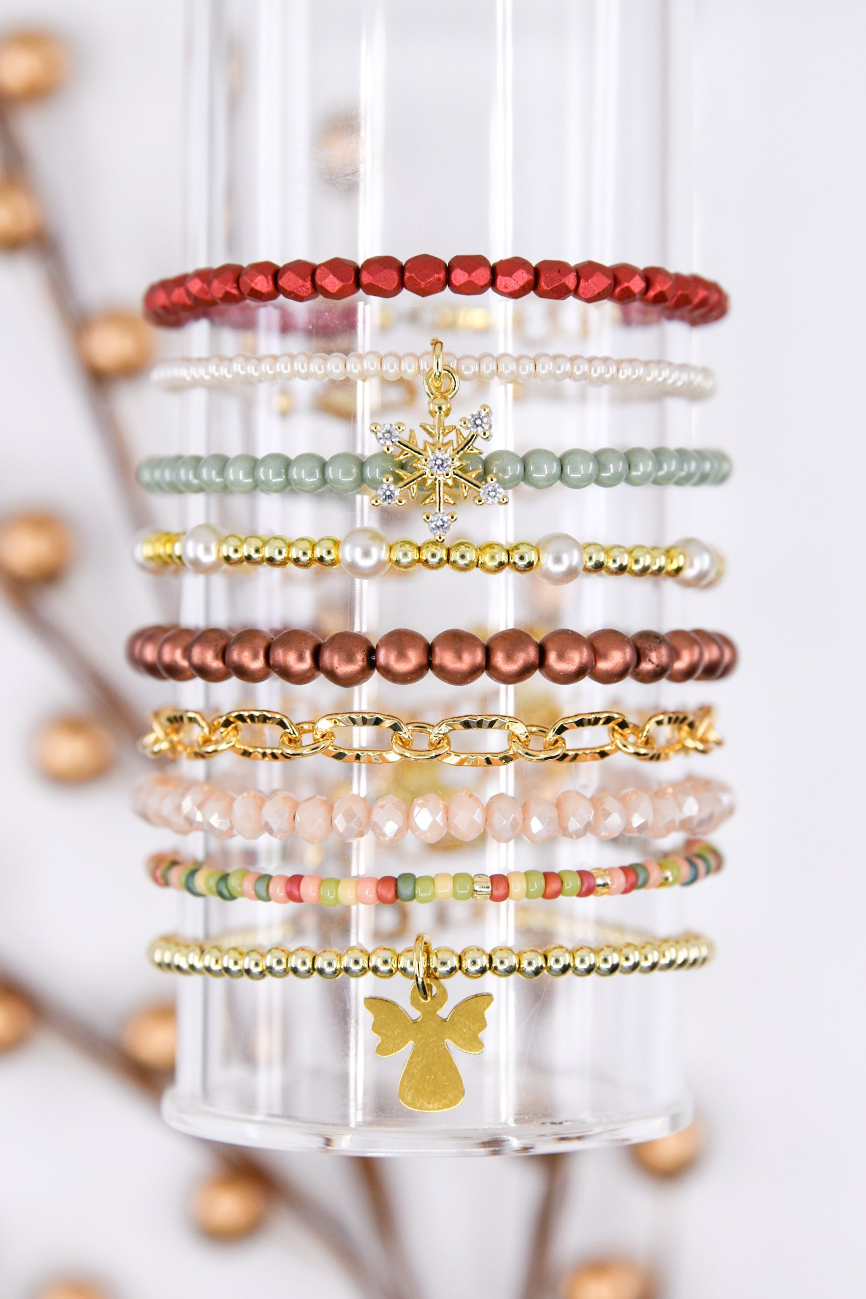 Gold and Pearl Bracelet - Small