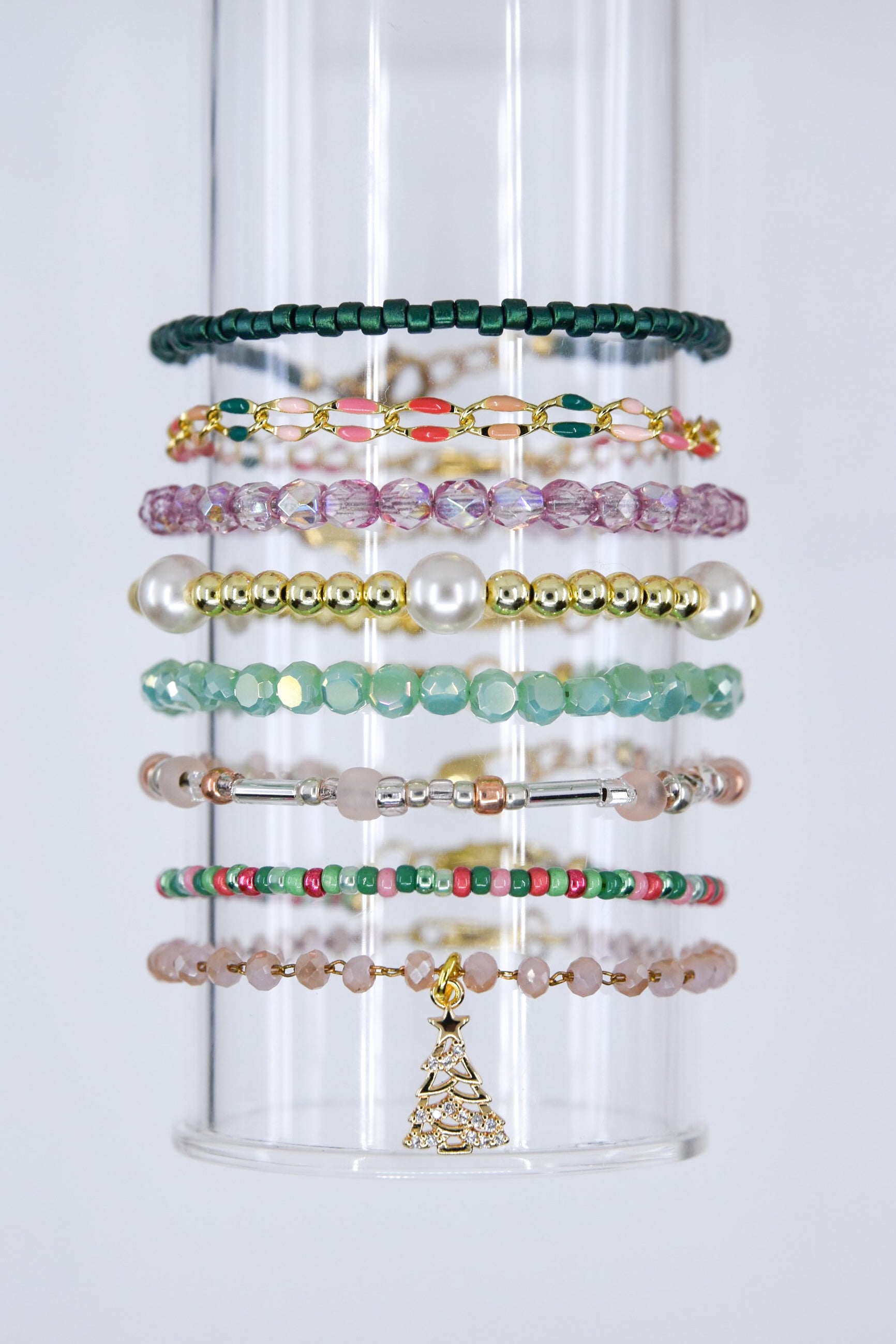 Light Green Crystal Glass