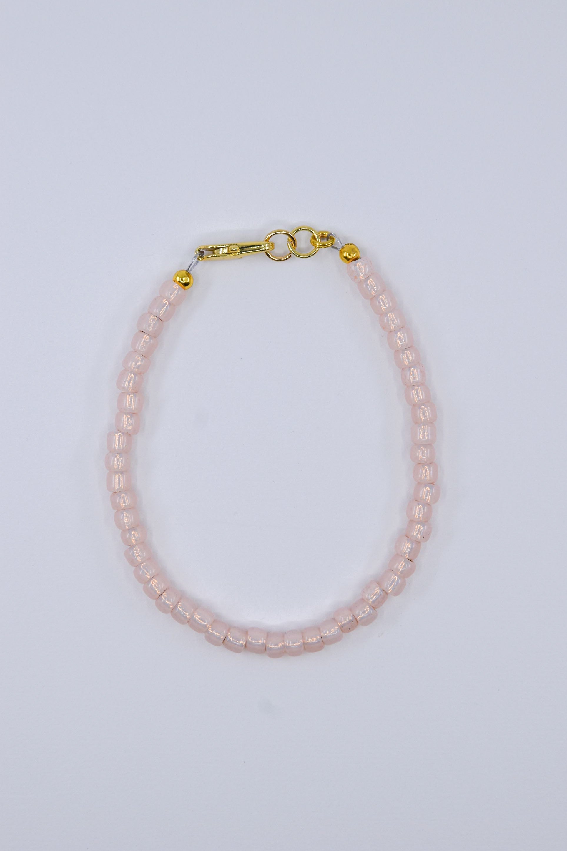 Milky Antique Peach Dainty Glass