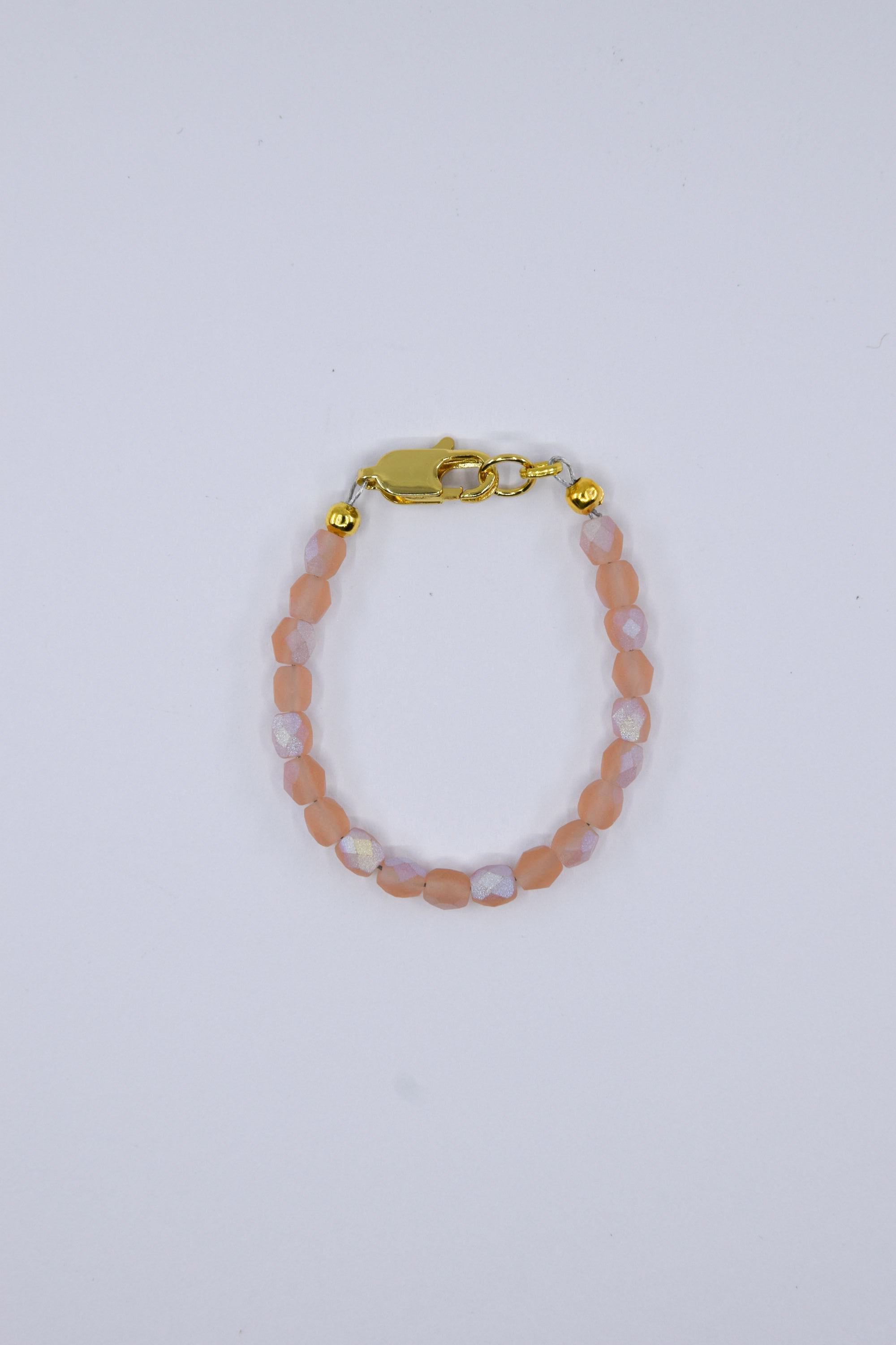 Matte Rosaline AB Czech Glass